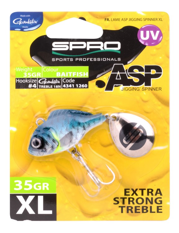 Spro ASP Spinner XL UV 35gr