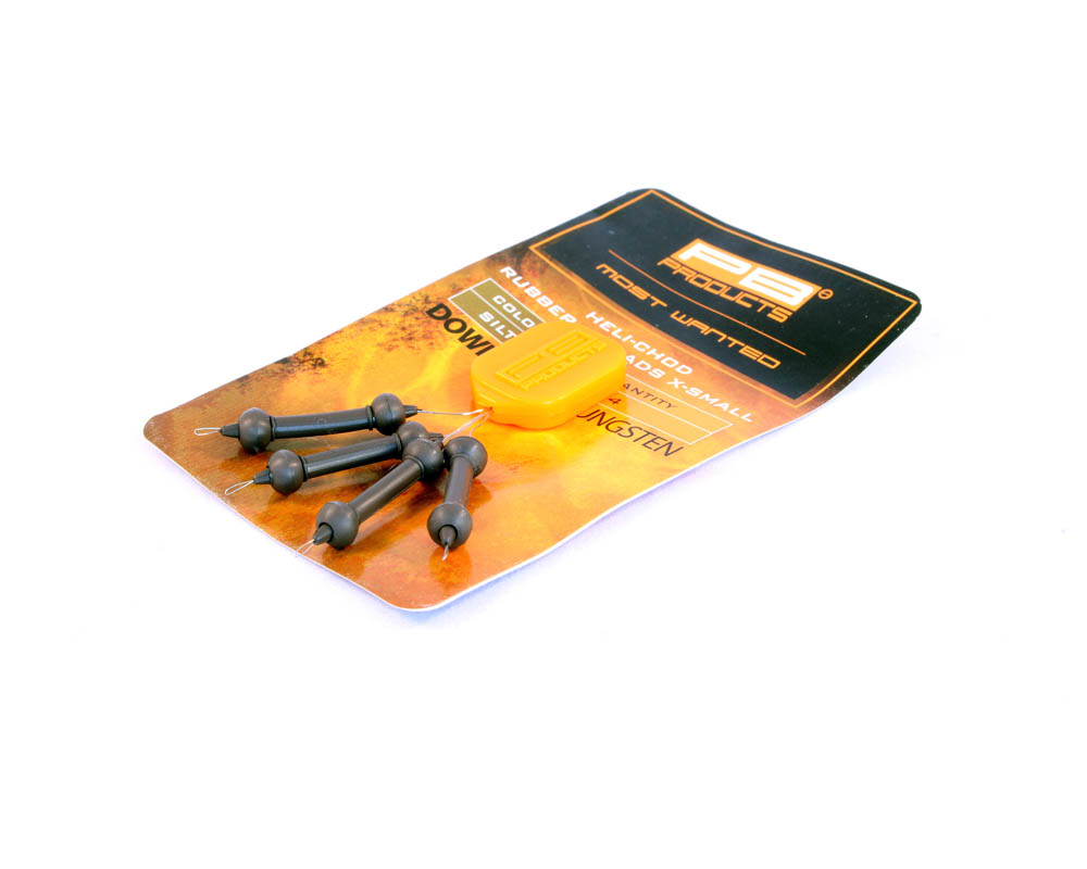 PB Products Downforce Tungsten X-Small Heli-Chod Rubber & Beads