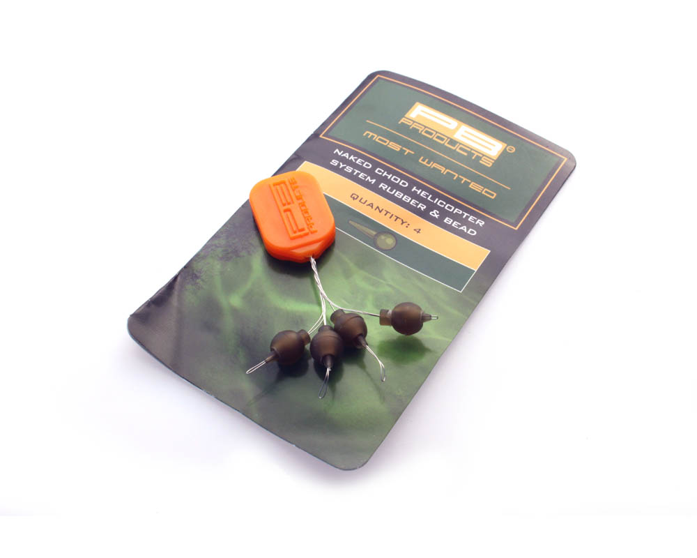 PB Products Naked Chod/Helicopter System Rubber & Bead Weed
