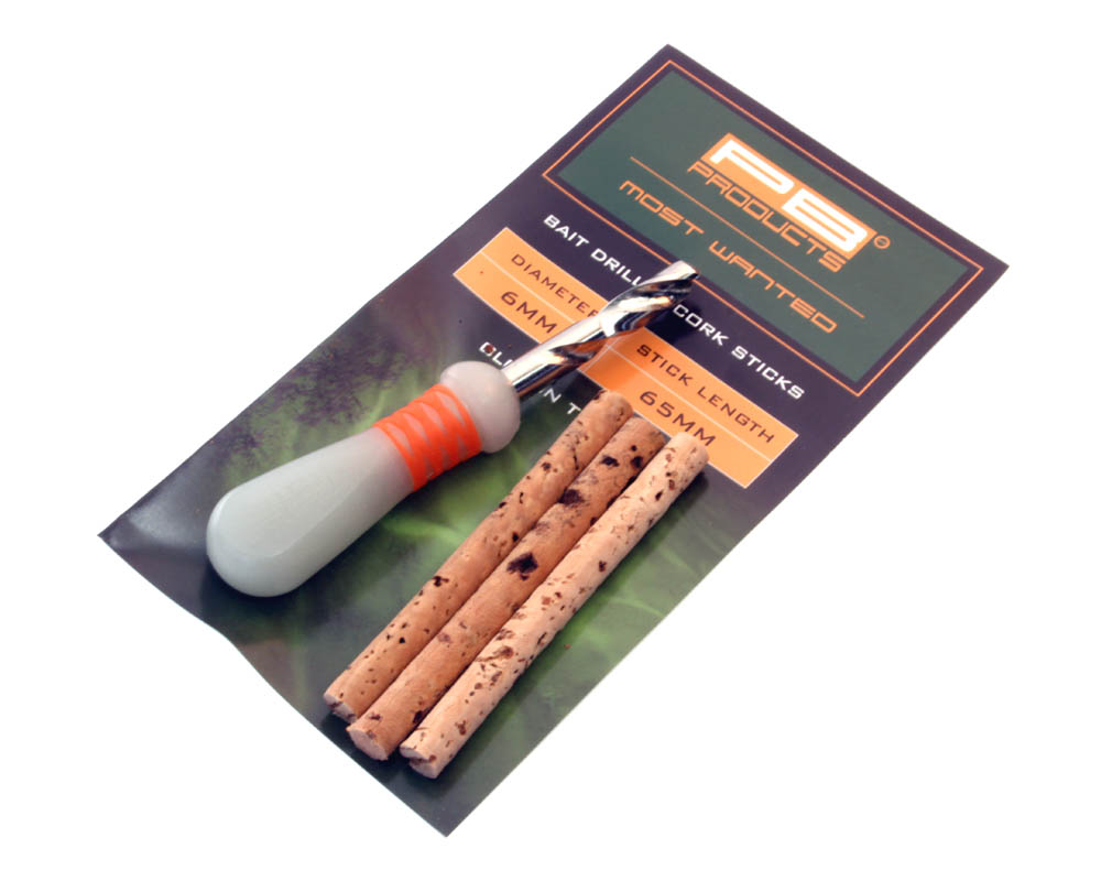 PB Products Bait Drill 6mm + cork Sticks