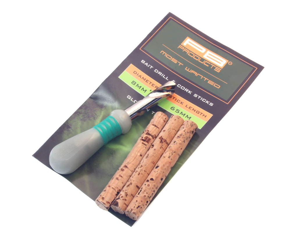 PB Products Bait Drill 8mm + cork Sticks