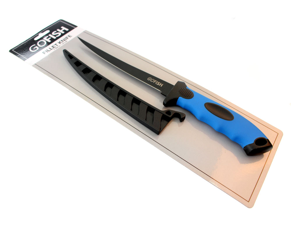GoFish Fillet Knife 18cm Blade incl. Protective Sheath