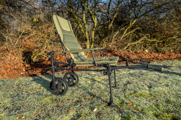 Korum S23 Accessory Chair Twin Wheel Barrow Kit