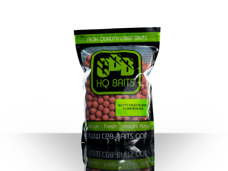 CBB HQ Baits Nutty Fruit Blend Readymade Boilies