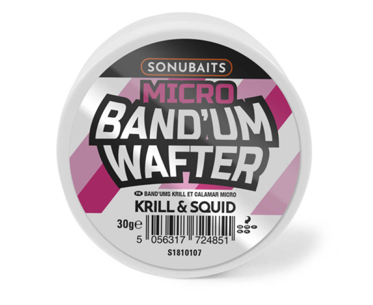Sonubaits Micro Band'um Wafters - Krill & Squid