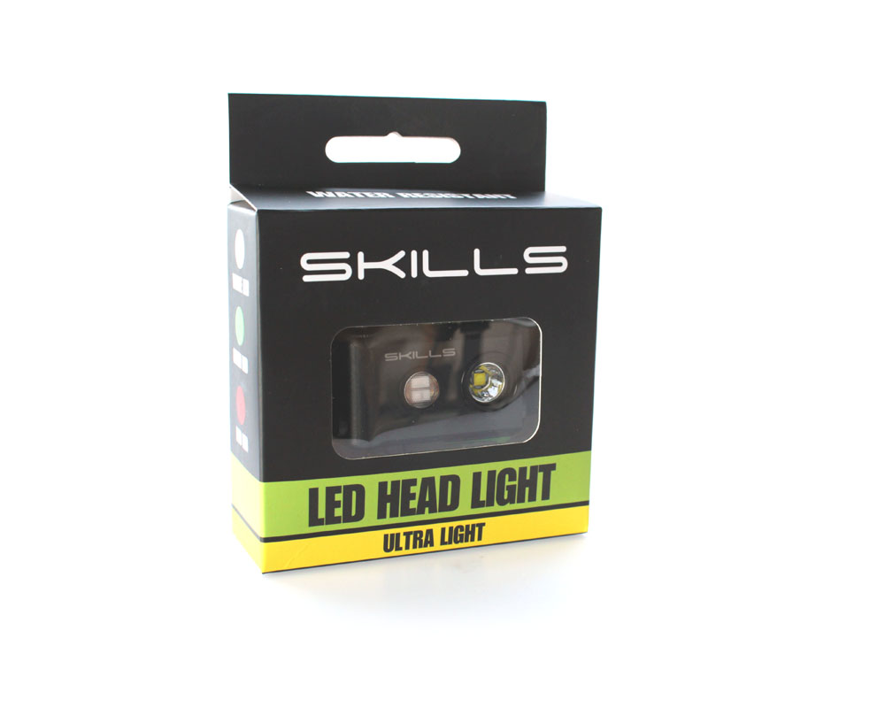 Skills Headlight Ultra Lightweight Glow in the Dark