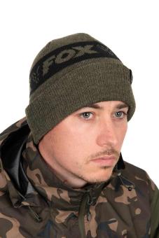 Fox Collection Green/Black Beanie