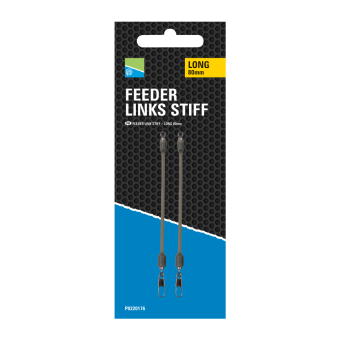 Preston Feeder Links Stiff Long 80mm