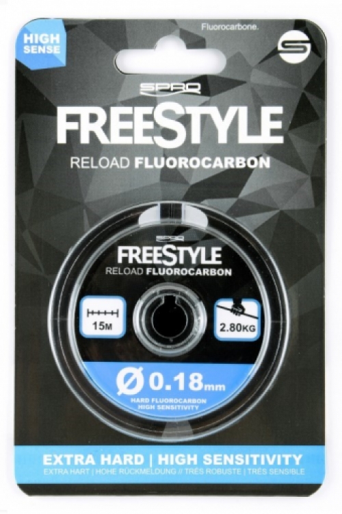 Spro Freestyle Reload Fluorocarbon 15mtr