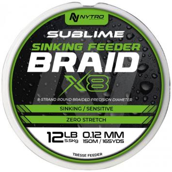 Nytro Sublime X8 Sinking Feeder Braid