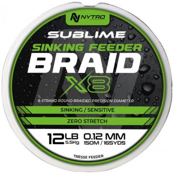 Nytro Sublime X8 Sinking Feeder Braid