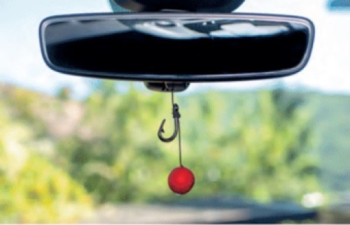 Autohanger onderlijn met geur