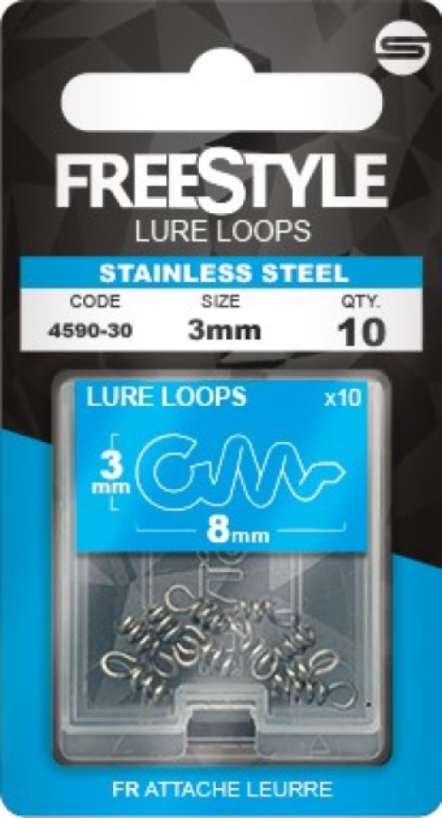 Spro Freestyle Stainless Lure Loop