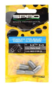Spro Stainless Steel Bullet Sinkers