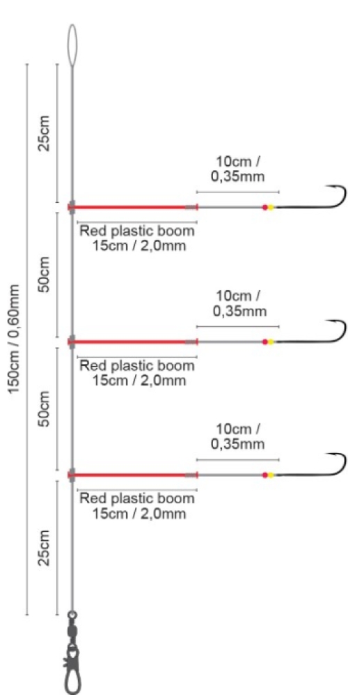 Spro Salt Rig #27 Plastic Boom