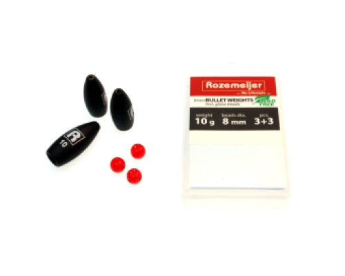 Rozemeijer Bullet Weights incl Beads 3pcs set