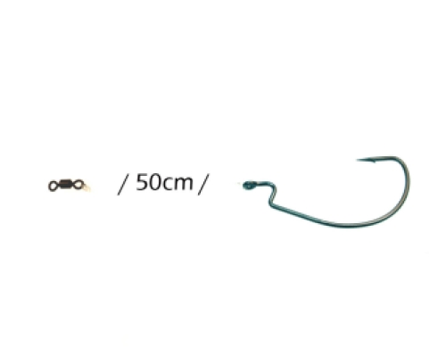 Rozemeijer Fluoro Carbon Offset Rigs 2pcs