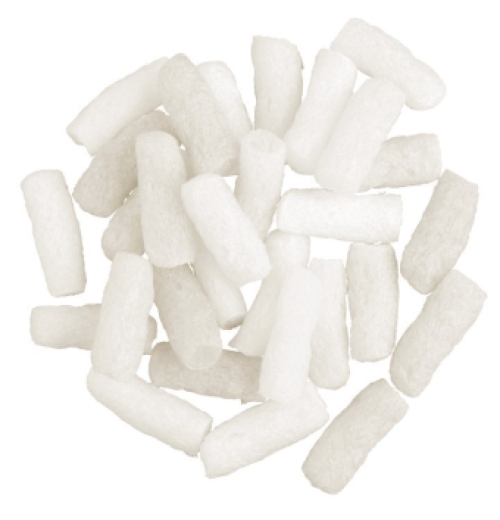 Pole Position Soluble Foam Chips White