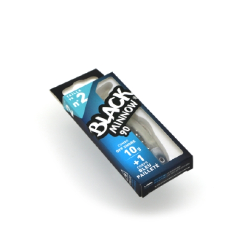 Fiiish Black Minnow 90 - Combo 10gr Bleu Paillete