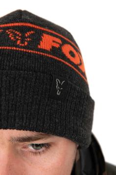 Fox Collection Black/Orange Beanie