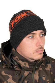 Fox Collection Black/Orange Beanie