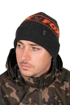 Fox Collection Black/Orange Beanie