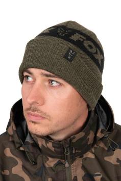 Fox Collection Green/Black Beanie