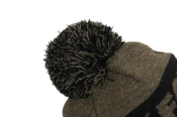 Fox Collection Green/Black Bobble Hat