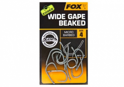 Fox Edges Wide Gape Beaked Hooks