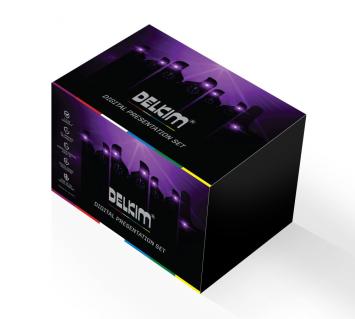 Delkim Digital Presentation Set Purple LEDs