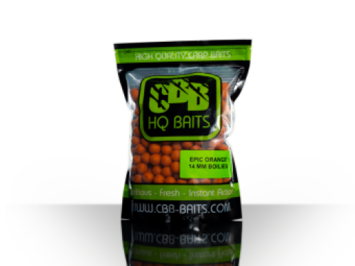 CBB HQ Baits Epic Orange Readymade Boilies