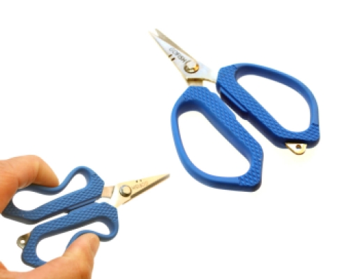 GoFish Braid Scissors 12cm Soft Grip