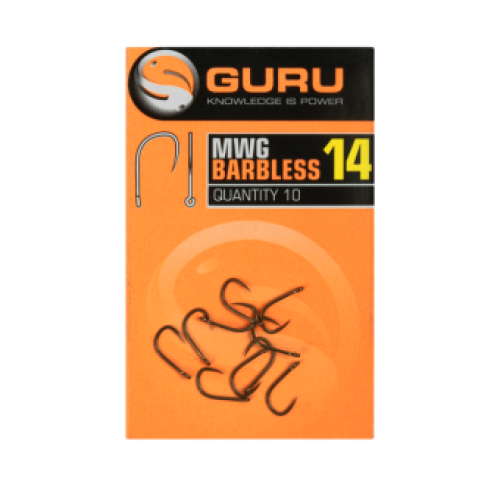 Guru MWG Hook Barbless/Eyed