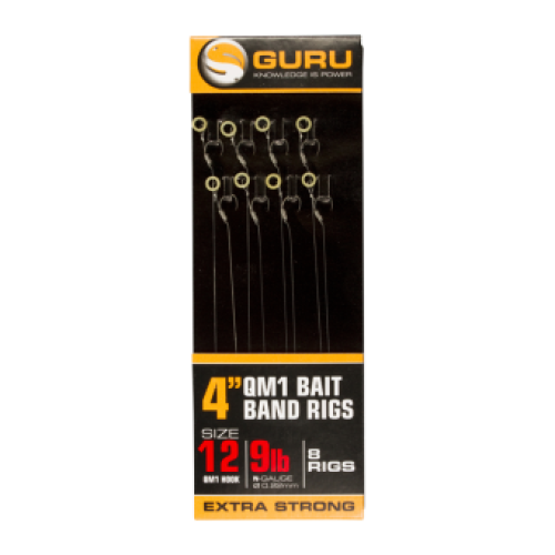 Guru QM1 Bait Bands Ready Rig 4 Inch (10cm)