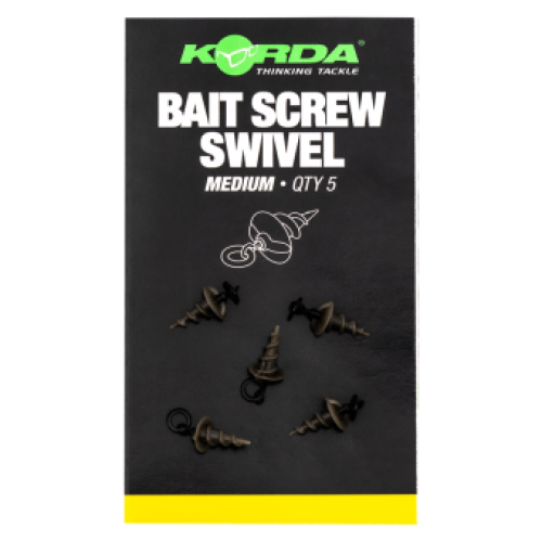 Korda Micro Ring Swivel Bait Screw Medium