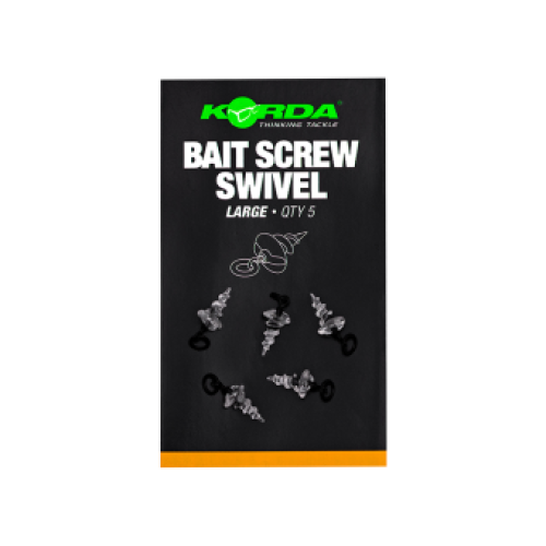 Korda Micro Ring Swivel Bait Screw Large