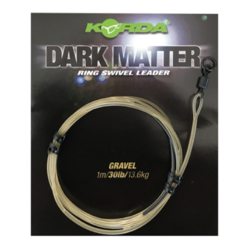 Korda Dark Matter Leader Ring Swivel 1m