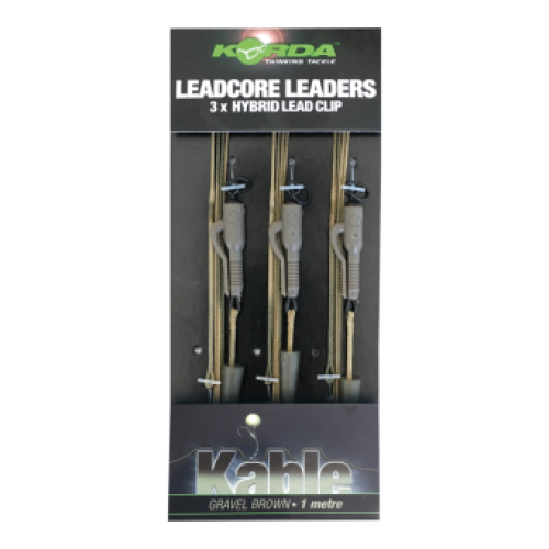 Korda Leadcore Leader Hybrid Lead Clip 3pcs
