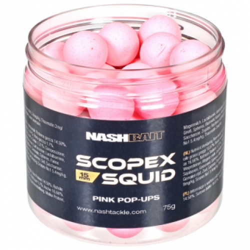 Nash Scopex Squid Pop Ups Pink