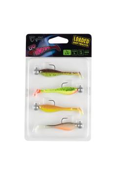 Fox Rage Mini Fry Loaded UV Mixed Pack X4