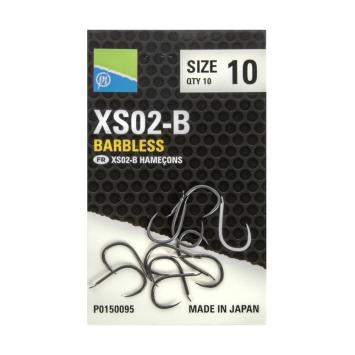 Preston XS02-B Hooks Barbless