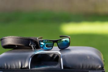 Preston Inception Wrap Sunglasses - Ice Blue Lens