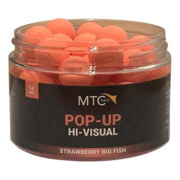 MTC Baits Strawberry Big Fish Pop Ups