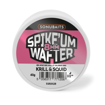 Sonubaits Spike'um Wafters 8mm - Krill & Squid