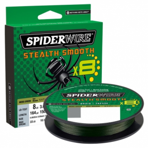 Spiderwire Stealth Smooth x8 Groen 150mtr